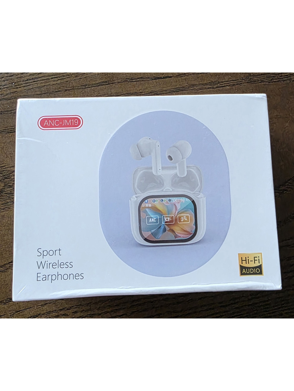 ANC-JM19 Wireless Translation Earbuds Bluetooth Sport Earphones Black New